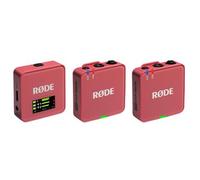 Rode Sistema microfonico digitale Wireless GO (Gen. 3), a 2 canali, senza fili rosa