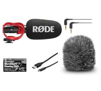 Rode Videomic Go on-camera shotgun microfono e Deadcat Wind cover kit