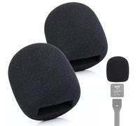 Rode Wireless Go 2 - Filtro pop per microfono wireless Rode Wireless Pro, migliora la qualità del suono, filtro pop per Rode Wireless Go, Rode Wireless GO 2, Wireless Pro per SUNMON(2 pezzi)