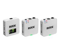 RØDE Wireless GO (Gen 3) - Microfono wireless compatto - Audio cristallino, registrazione a 32 bit float, controllo automatico del livello, per telefoni, fotocamere e computer (Bianco)