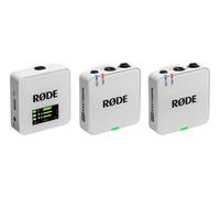 RØDE Wireless GO (Gen 3) - Microfono wireless compatto - Audio cristallino, registrazione a 32 bit float, controllo automatico del livello, per telefoni, fotocamere e computer (Bianco)