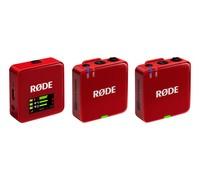 RODE Wireless GO Tragbares/Headset/Lavalier-Mikrofon WIGOGEN3RED