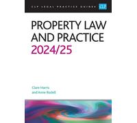 Rodell Property Law and Practice 2024/2025 (Tascabile)