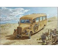 Roden 808 - Kit modello Opel Blitz 3.6 Omnibus W39 Ludewig Late, modello Winterlude incorporato grigio