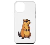 Rodents, Wild Animal Lovely Cute Capybara Custodia per iPhone 12 mini