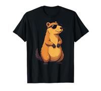 Rodents, Wild Animal Lovely Cute Capybara Maglietta