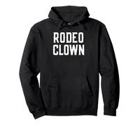 Rodeo Clown Costume Halloween Fingere Rodeo Clown Felpa con Cappuccio