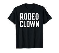 Rodeo Clown Costume Halloween Fingere Rodeo Clown Maglietta