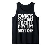 Rodeo Horse Riding Cowboys Don´t Take Bath Cowboys Canotta