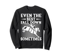 Rodeo Horse Riding Even The Best Fall Down Cowboy Felpa