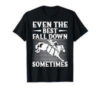 Rodeo Horse Riding Even The Best Fall Down Cowboy Maglietta