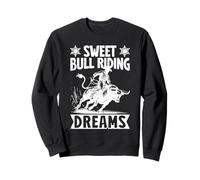 Rodeo Horse Riding Sweet Bull Riding Dreams Cowboy Felpa