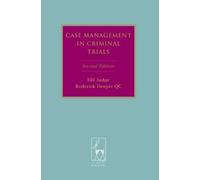 Roderick Denyer Case Management in Criminal Trials (Tascabile)