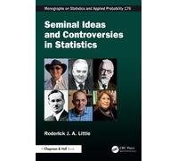 Roderick J. A. Little Seminal Ideas and Controversies in Statistics (Tascabile)