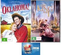 Rodgers & Hammerstein 2 DVD Set Oklahoma & The King and I Includes Movie Time Art Card