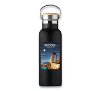 Rodi Grecia Isola Viaggi Destinazione Thermok, Eco Bottiglia, Tazza di Caffè