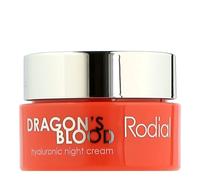 Rodial Dragons Blood Hyaluronic Night Cream Mini 10 ml, Overnight Skin Perfecting Moisturizzer, Acido ialuronico, Squalane and Shea Butter for Skin Hydration, Quickly-Absorbing Formula