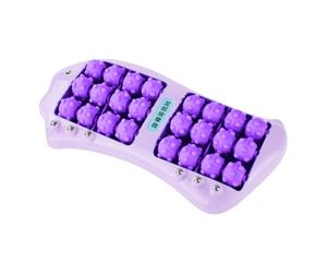 Rodillo Masajeador Para Pies | Masajeador Doble Con Bolas Magneticas | Herramienta De Masaje De 24 Ruedas A Forma Di | Para Relajación De Talón Y Plantar