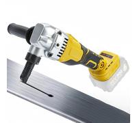 Rodini in lamiera compatibili con DeWalt 20 V - Spazzolone senza fili con testa girevole a 360° e 3 velocità regolabili, con motore senza spazzole per acciaio inossidabile, alluminio (senza batteria)