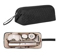 Rodison Borsa da Viaggio Portabagagli per Asciugacapelli, Piastra e Ferro Arricciacapelli, Custodia Portatile per Utensili Parrucchieri Compatibile con Dyson Supersonic/Airwrap Styler, Nero