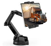 Rodison Supporto per tablet auto, resistente e super ventosa, per iPad auto, Soporte para Tableta compatibile con iPad/iPhone, smartphone y tablet DE 4,7" a 13,5"