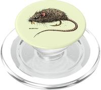 Roditore da pesca a mosca per topo, mosca nera PopSockets PopGrip per MagSafe