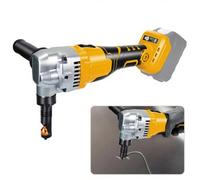 Roditrice in metallo senza fili compatibile con batteria DeWalt da 20 V, roditrice regolabile a 3 velocità, testa roditrice rotante a 360°, cesoie per metallo per tagliare acciaio inossidabile