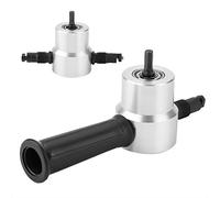 Roditrice per lamiera a doppia testa, attacco per trapano con chiave e parti Utensili da taglio roditrice per metallo per tagli curvi e circolari