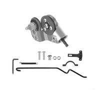 Roditrice per trapano in titanio, 1 confezione da 1 utensile da taglio per trapano elettrico, efficiente attacco a taglio piatto in metallo, tagli di precisione puliti, fai da te e uso professionale