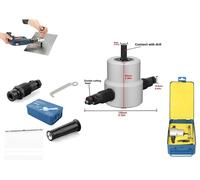 Roditrice/Taglia Lamiere/Taglierina per trapano a doppia testa