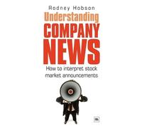 Rodney Hobson Understanding Company News (Tascabile)