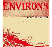 Rodolphe Burger Environs CD NUOVO