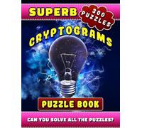 Rodrick Madison Superb Cryptograms Puzzle Book (Tascabile)