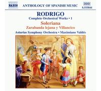 Rodrigo Joaqu N Complete Orchestral Works Vol. 1 (CD) Album