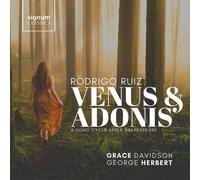 Rodrigo Ruiz Rodrigo Ruiz: Venus & Adonis: A Song Cycle After Shakespeare (CD)