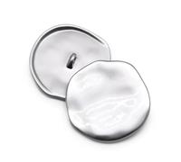 Rodsah 10 Pezzi 21/25/30mm Bottoni Decorativi Bottoni Dorati Irregolari per Camicia Soprabito Accessorio da Cucito,30 mm