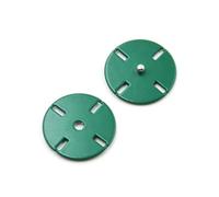 Rodsah 10 Pezzi, Bottoni Automatici in Metallo da 10 a 25 mm, Invisibili Bottoni Automatici per Giacche e Piumini Fai da Te Accessori per Cucire,Verde,10 mm