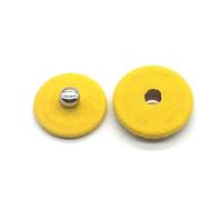 Rodsah 10 Pezzi Bottoni Automatici in Metallo Rame Bottoni Automatici in Stoffa Bottoni da 17 mm a 25 mm per Soprabito Antivento Accessori per Abbigliamento Fai da Te,23 mm