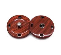 Rodsah 10 Pezzi Bottoni Automatici Invisibili Colorati per Cucire Soprabito Bottoni da 15 mm a 25 mm Bottoni Decorativi per Abbigliamento Accessori Fai da Te,25 mm