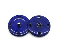 Rodsah 10 Pezzi Bottoni Automatici Invisibili Colorati per Cucire Soprabito Bottoni da 15 mm a 25 mm Bottoni Decorativi per Abbigliamento Accessori Fai da Te,21mm