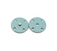 Rodsah 10 Pezzi Bottoni Automatici Invisibili in Metallo Bottoni Rotondi Fibbia Nascosta per Accessori da Cucito per Indumenti,15 mm