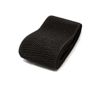 Rodsah 3 Metri Elastico colorato 6cm Pantaloni Gonna Cintura Elastica per Accessori per Cucire Lavorati a Maglia,Nero,60 mm
