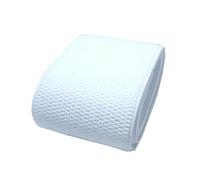 Rodsah 3 Metri Elastico colorato 6cm Pantaloni Gonna Cintura Elastica per Accessori per Cucire Lavorati a Maglia,Bianco,60 mm