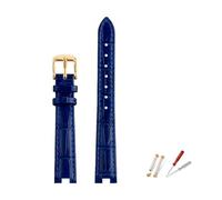 Rodsah Cinturino da donna, 12 x 4 mm / 14 x 5 mm, cinturino con cuciture fatte a mano, con strumento di installazione,12mm - 4mm