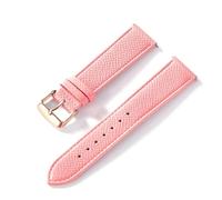 Rodsah Cinturino in pelle colorata da 13 mm a 24 mm, cinturino morbido per orologio da uomo e da donna, accessori per orologi,23mm