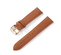 Rodsah Cinturino in pelle colorata da 13 mm a 24 mm, cinturino morbido per orologio da uomo e da donna, accessori per orologi,15mm