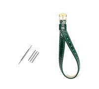 Rodsah Cinturino in vera pelle, accessori fai da te per braccialetti, cinturino da polso per orologio da donna da 6, 8, 10, 12 mm,12mm