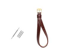 Rodsah Cinturino in vera pelle, accessori fai da te per braccialetti, cinturino da polso per orologio da donna da 6, 8, 10, 12 mm,6mm