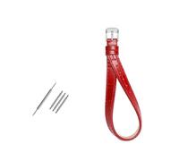 Rodsah Cinturino in vera pelle, accessori fai da te per braccialetti, cinturino da polso per orologio da donna da 6, 8, 10, 12 mm,8mm