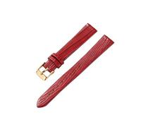 Rodsah Cinturino Orologio Pelle Morbida Lucertola Grana Cinturino Orologio Donna 8mm 10mm 12mm 14mm 16mm Cinturini Orologio di Ricambio,8mm